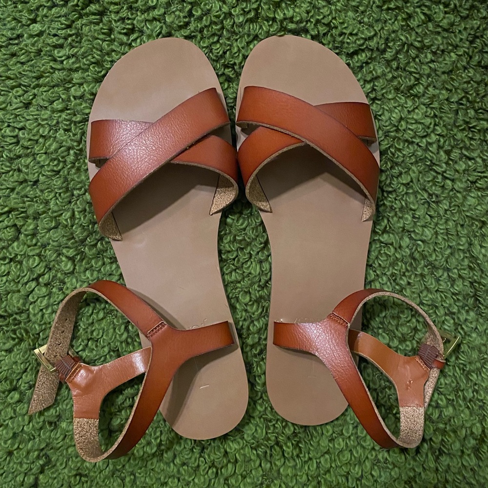 NWOT J. Crew sandals, Size 7